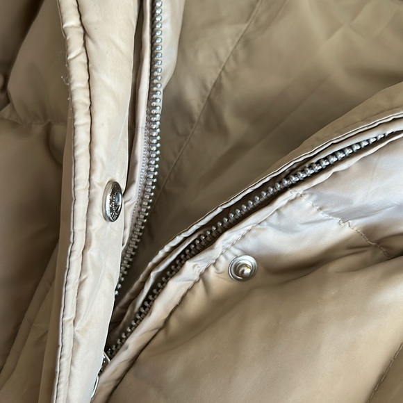 Tan Puffer Jacket - Picture 7 of 8